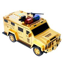 Adult piggy bank children anti-fall cartoon savings bank piggy bank Bank Korean creative car password box boys and girls