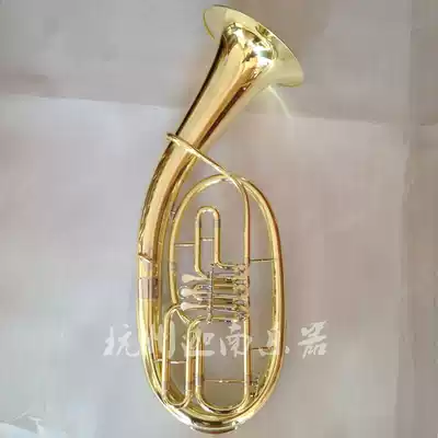 Taishan three key times the tone of the TSTH1001 B flat painted gold tuba bar Lidong