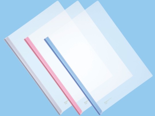 (Official Mandate) Comix Heart A858 Large Capacity Thickening Type Report Clip A4 Cramp Type 80 sheets