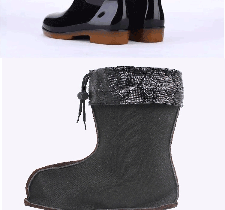 Chaussures - bottes caoutchouc homme pour printemps - semelle tendon - Ref 962347 Image 13