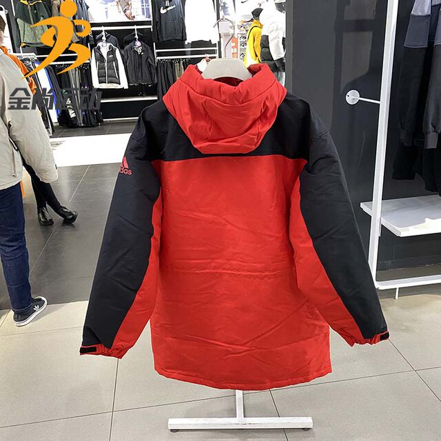 Adidas hooded down jacket ຜູ້ຊາຍ 2020 ເສື້ອກິລາລະດູຫນາວໃຫມ່ jacket jacket GN9834GJ8779