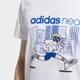 Adidas, летняя футболка, короткий рукав, круглый воротник