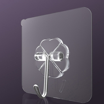 Festive supplies Magic no trace sticky hook free punching storage waterproof load-bearing 4KG household suction cup Chinese knot hook