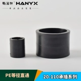 翰浴轩 Перенаследование непосредственно проходит непосредственно 20 25 32 40 50 63 75 90 110pe горячая таяющая труба аксессуары