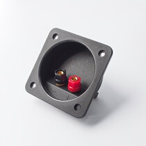 Junction box Speaker junction box opening diameter 70mm ABS material environmental protection Gold-plated junction box ABS material environmental protection