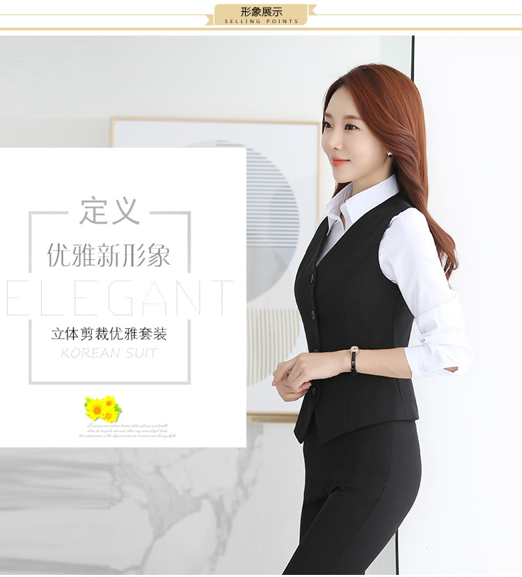 Quần áo bảo hộ lao động mới vest nữ chuyên nghiệp phù hợp với phần ngắn Công cụ mỏng mùa thu và mùa đông vest vest vest áo ấm