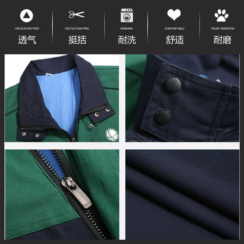 Демисезонная хлопковая униформа медсестры, хлопковый комбинезон, защита от ожогов