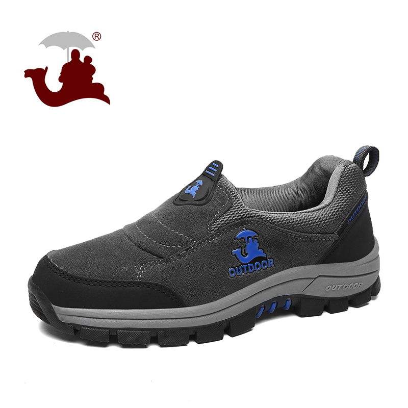 Autumn and winter dad shoes sports casual shoes men's shoes slip-on travel shoes middle-aged and elderly health care shoes elderly shoes