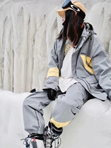 MMXXi designer brand ski suit waterproof hardcore veneer double board equipped with male and female snowsuit suit