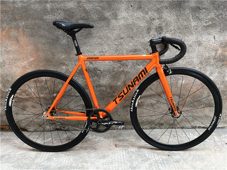 Tsunami snm100: tsunami fixed gear bike, the king of speed, making