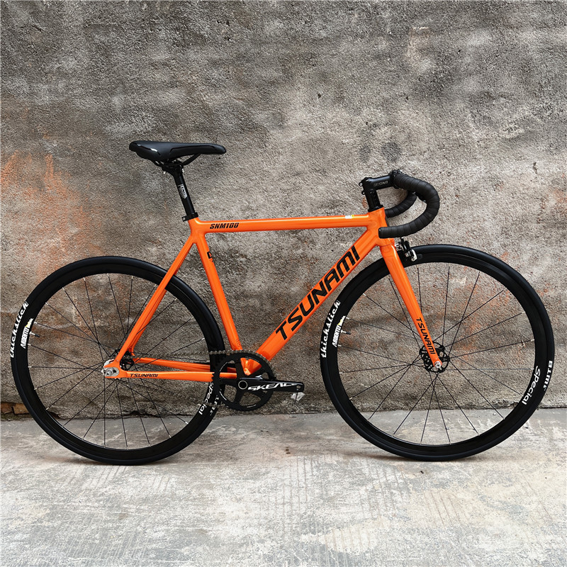 Tsunami Snm100 Tsunami Fixed Gear Bike Tsunami Aluminum Alloy Racing Fixed Gear Bicycle