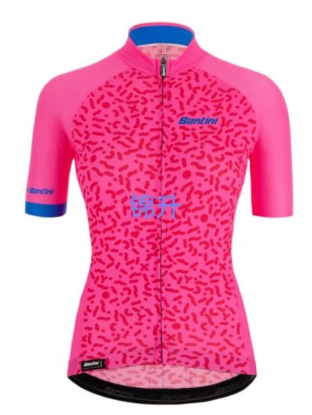Santini New Riding Suit Short Sleeve Blouses Spring Summer Women's Outdoor Sportswear Hygroscopic Breathable Bike Suit