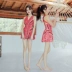 Áo tắm nữ ôm sát ngực lớn kiểu váy bảo thủ che bụng 2018 mới hot hot là áo tắm mỏng nữ gợi cảm màu đỏ - Bộ đồ bơi One Piece áo tắm liền thân Bộ đồ bơi One Piece