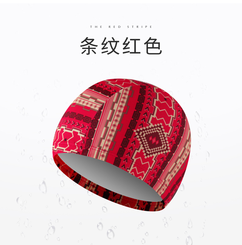 Mũ bơi nữ tóc dài thời trang Hàn Quốc dễ thương vải người lớn không thoải mái cá tính áo tắm phù hợp với mũ bơi 	kính mũ bơi phoenix