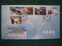 The First Day Cover of the Australian Antarctic Territory -1997 the 50th Anniversary of the Australian Antarctic Expedition