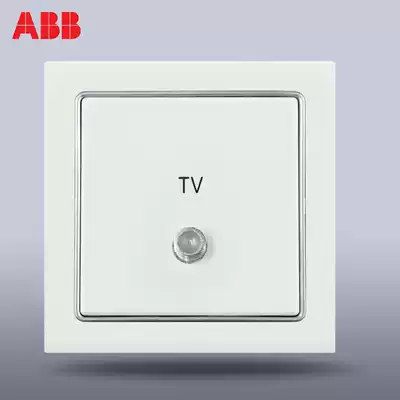 ABB switch socket panel ABB switch ABB socket Dening a broadband TV socket AN303