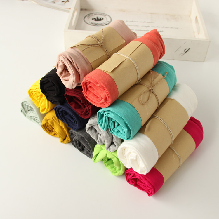 FAVAHM new yellow to increase the Korean version of the East Modal nine points outer wear to play summer thin large size elastic narrow leg pants women