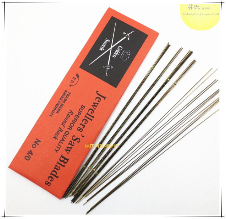 German Double Sword Card Saw Silver Wire Saw Metal Cutting Pull Flowers Students Woodworking Drapery Gold Tools