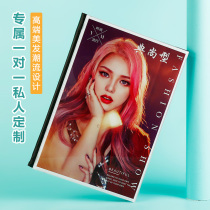 High-end brand customized price list beauty hair salon barber shop price design washing cutting and ironing price this professional customized