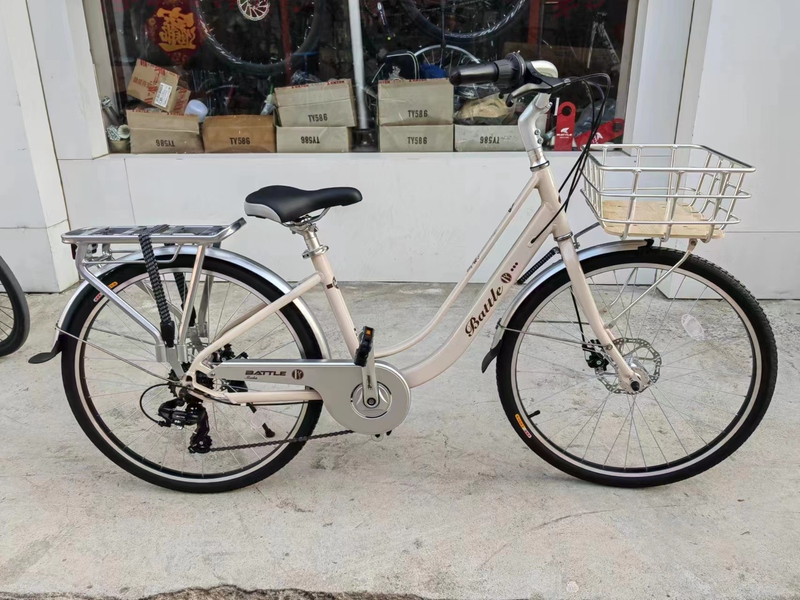 Bond Fujida's New 26inch Irene Ultra-Light Aluminum Alloy Disc Brake Adult Men's and Women's 7-Speed Variable Speed Bicycle