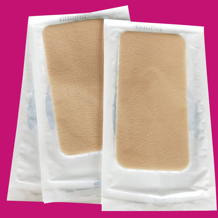 Non-pressure silicone gel foam dressing elderly bedsore paste decompression breathable sterilization comfortable wound application large