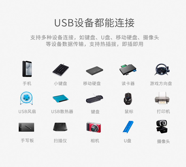 Cáp nối dài Dite usb3.0 nam sang nữ máy tính U đĩa mạng thẻ dữ liệu ổ cứng chuột cộng với dòng dài 1/2/3 mét - USB Aaccessories đèn led máy tính