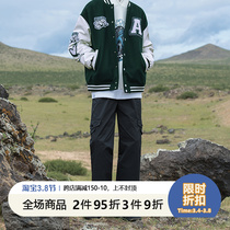 Jenny NASA 2021 new casual workwear pants female spring autumn small substudent loose sports straight fit pants