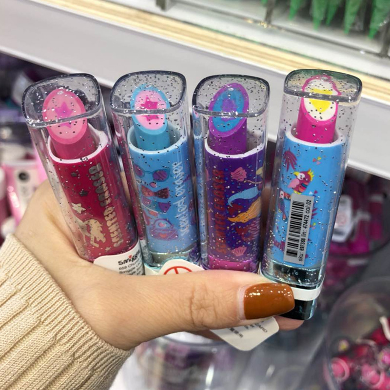 Australian Smaggle School Season Cartoon Cute Cake Three-dimensional Styling Eraser Pencil Knife Roll Pencil Sharpened Pencil Knife 