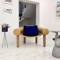 Nordic Art Creative Leisure Chair Casting Room FRP Simply Modern Single Chair Alien Leg Chair