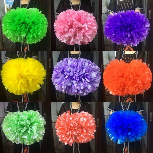 Plaza Dance Beauty Flower Ball La La La La La La La La La La La La La La La Team Hands Shake Flower Children Yuguang Flower