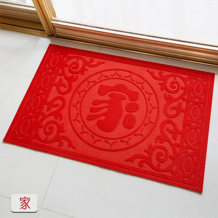 thảm cửa lối vào thảm chùi chân sảnh tắm mat trước hút bụi thảm chà mat đất có thể được cắt - Thảm sàn thảm lau chân nhà tắm