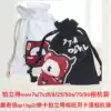 Polaroid little devil bundle mouth bag Polaroid camera storage bag Cute cartoon plush camera bag