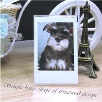 Fuji Polaroid mini photo paper Crystal photo frame mini90 7s 8 25 50s photo acrylic photo frame