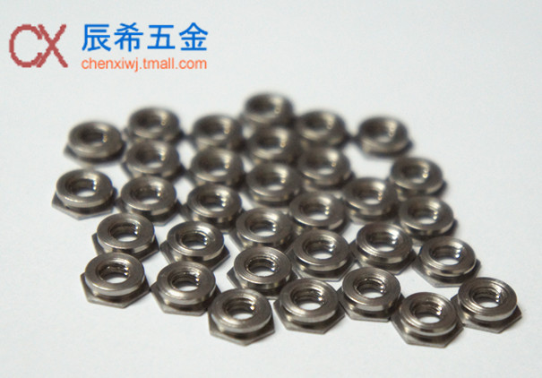 304 stainless steel flush nut inlaid with nut press riveting piece F-M4-1 M4-2 spot sale