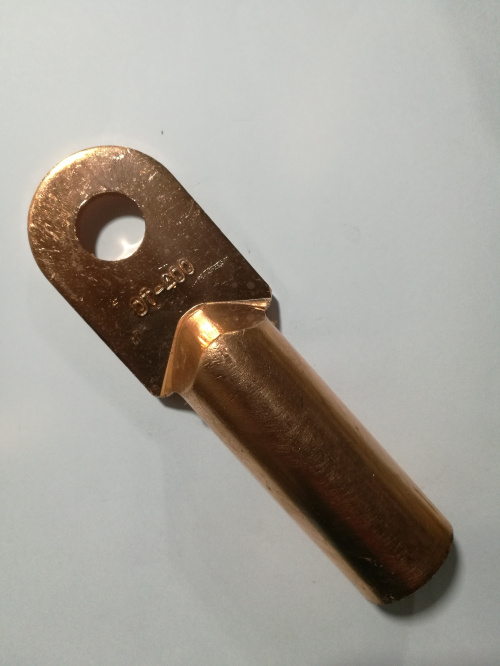 Copper terminal terminal DT - 400 square copper terminal block wiring nose Copper wire nose Copper ear joint factory