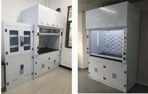 Laboratory Ventilation Cabinet Laboratory PP VENTILATION CLOSET HOSPITAL PP ANTI-CORROSIVE VENTILATION BENCH TABLE TOP AIR EXHAUST CABINET