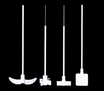 PTFE stirring paddle F4 resistant to acid and alkali resistant to high temperature stirring bar Water oar laboratory agitators Agitators Agitators