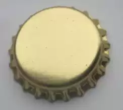 Beer crown bottle cap custom-made bottle cap DIY craft gift decoration golden beer bottle cap crown cap home brew beer