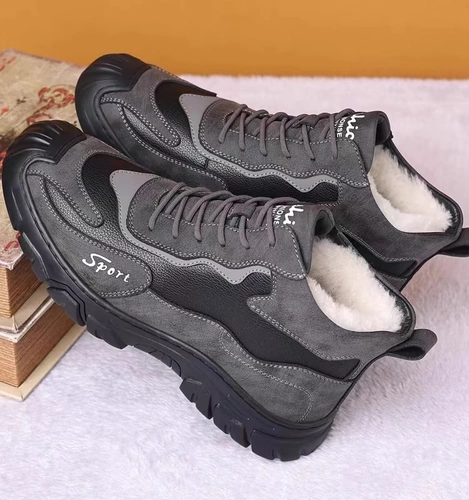 CBA Martens, высокая утепленная обувь, удерживающие тепло туфли, мужские нескользящие сапоги