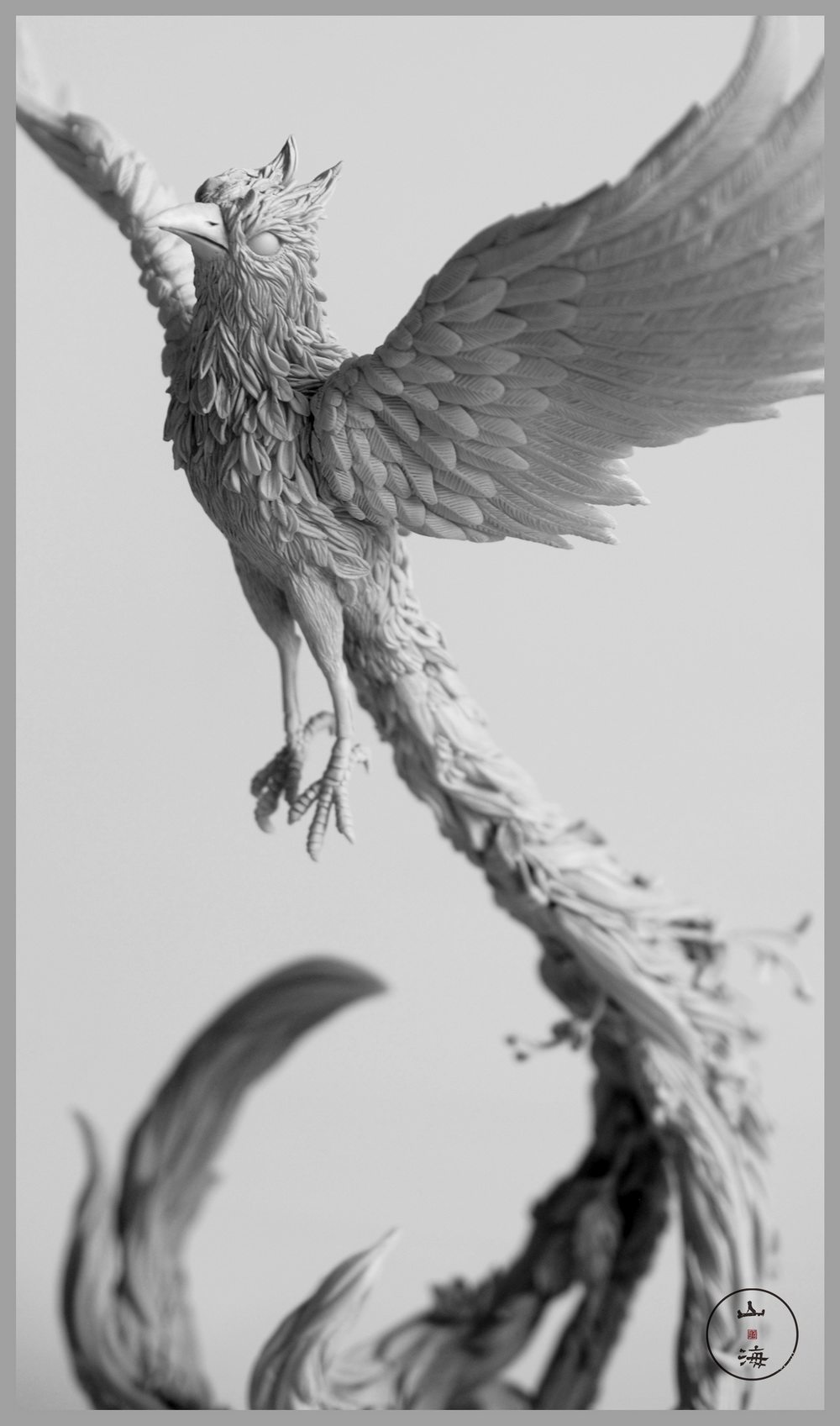 (Sold Out display) QQBY Qianjiang Moon < Qing ploughing > GK white mold