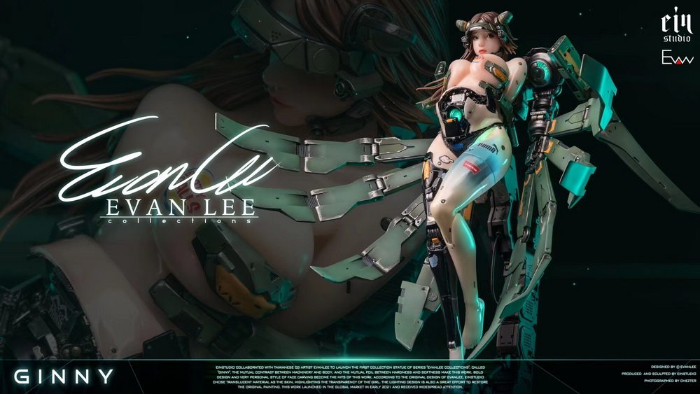 EGCY EinStudio EvanLee joint series art statue 