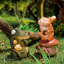 XXCX small painter studio small crocodile squirrel finished spot Shunfeng to pay