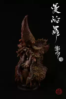 (Sold out display)Feng Yangkun's work Mandala Dragon Nine Sons Chi Kiss White model GK