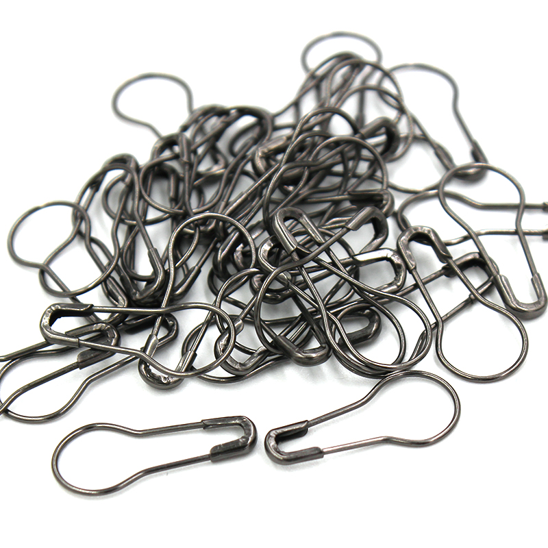 1000 miếng hộp hình quả bầu màu pin an toàn pin nhỏ pin trâm thẻ hình quả lê bằng đồng pin sắt - Trâm cài trâm hoa cài áo