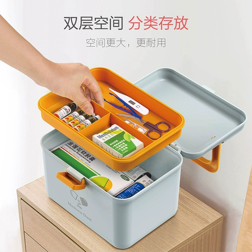 Ящик для медицины медицинской коробки детской коробки для хранения лекарств