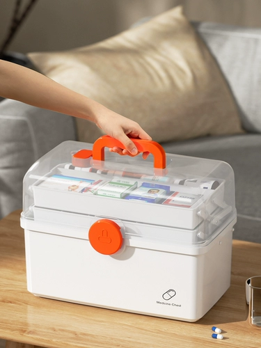 Фарматическое семейство большая крупная мощность многослойная фармацевтическая коробка для детей в первую очередь -шкаф для хранения маленьких таблеток.