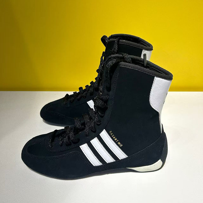 Adidas Trefoil Jennie Same Style Rasant High-Top Retro Short Boots Racing Shoes Sneakers Jh6665 Adidas Trefoil Jennie Same Style Rasant High-Top Retro Short Boots Racing Shoes Sneakers Jh6665