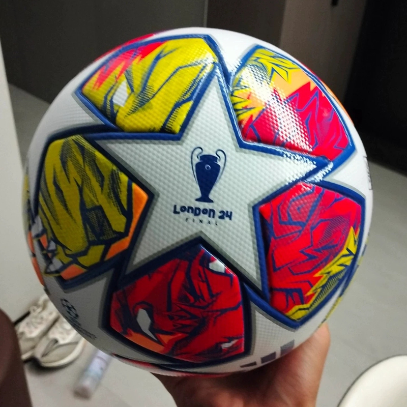 Adidas Adidas Uefa Champions League 23/24 Season Official Match Ball, Same Model 5, In9340 Adidas Adidas Uefa Champions League 23/24 Season Official Match Ball, Same Model 5, In9340