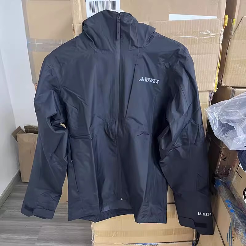 Adidas Adidas Terrex Men's Wind-Resistant and Waterproof Outdoor Sports and Leisure Jacket Il8910 Adidas Adidas Terrex Men's Wind-Resistant and Waterproof Outdoor Sports and Leisure Jacket Il8910