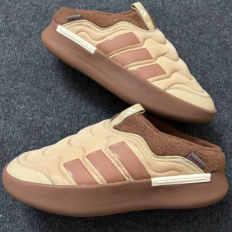In Stock Adidas/Adidas Adipuff Mule Padded Cotton Shoes Sports Slippers Jr0063
